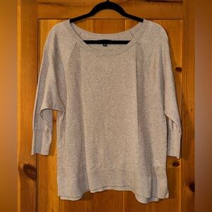 American Eagle Outfitters Light Tan Crew Neck Sweater-worn once never dried